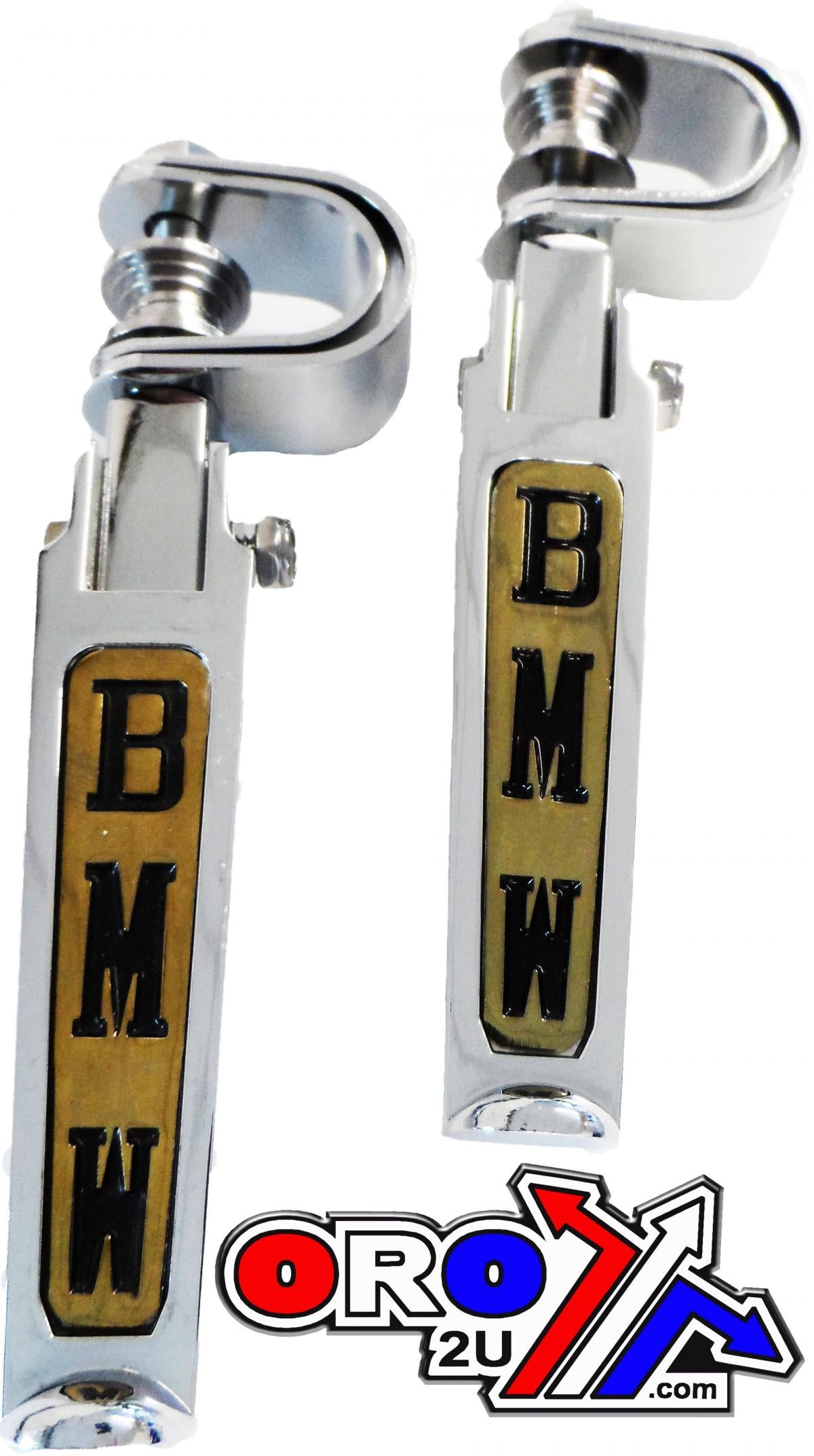 FOOT PEG SET CHROME BMW