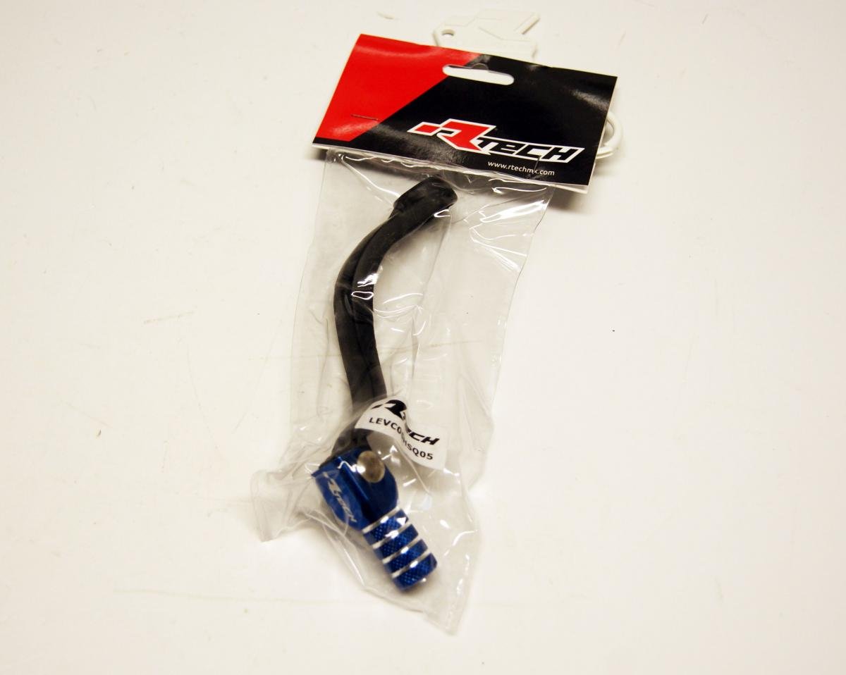 GEAR LEVER ALU BLACK / BLUE, HUSQVARNA 250 R-LEVC00HSQ05