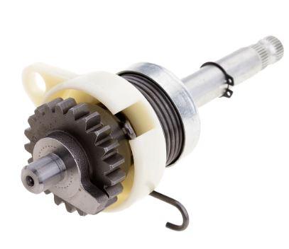 KICKSTART SHAFT SPINDLE WITH SPRING PW80 YAMAHA 3E5-15660-00-00, 90508-26136-00