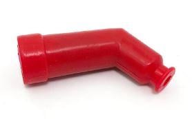 SPARK PLUG CAP RUBBER RED 120 ° UNIVERSAL FITMENT