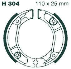 BRAKE SHOES EBC S304, H304
