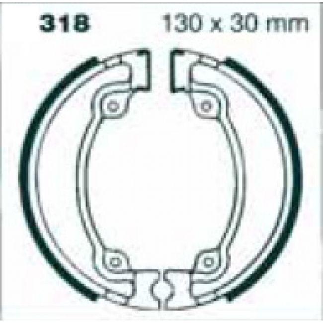 BRAKE SHOES EBC H318, VB136 S318