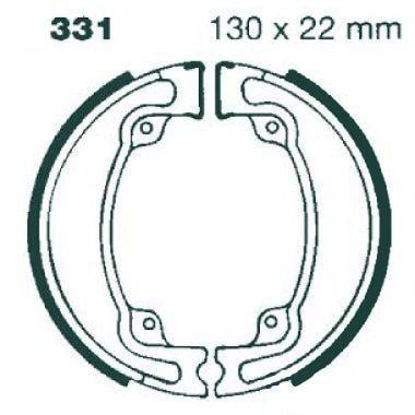 BRAKE SHOES S331 EBC H331 S331