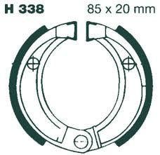 BRAKE SHOES H338 EBC S338