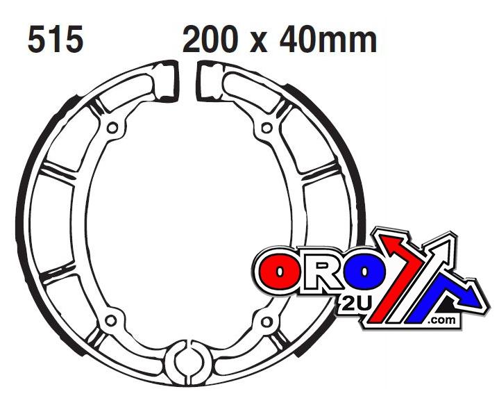 BRAKE SHOES EBC Y515