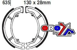 BRAKE SHOES S635 EBC, KAWASAKI, SUZUKI