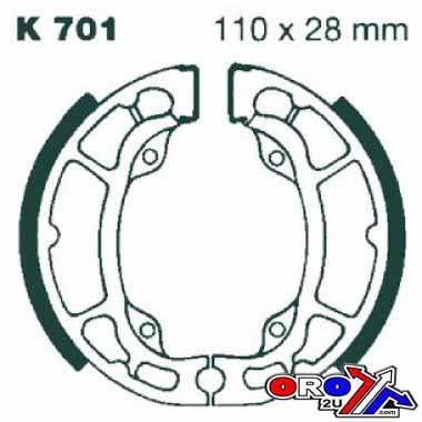 BRAKE SHOES KAWASAKI K701