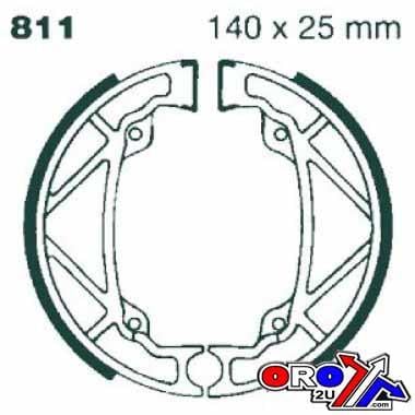 BRAKE SHOE EBC 811 KTM