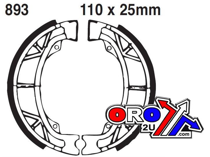 BRAKE SHOES 893 EBC