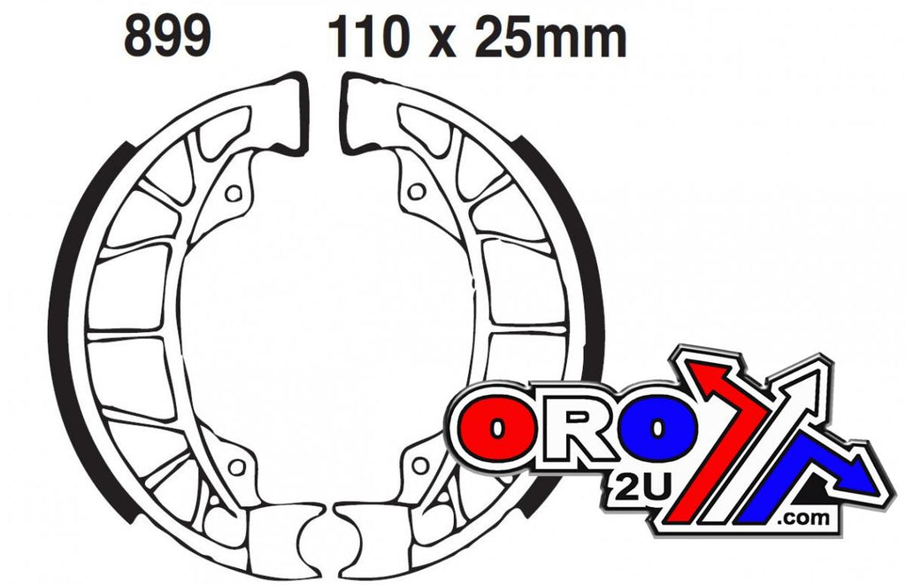 BRAKE SHOES 899 EBC
