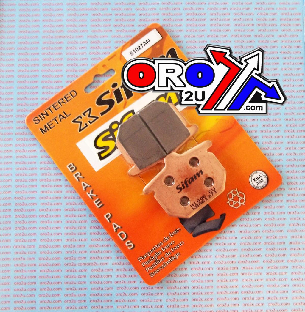 BRAKE PADS SINTERED METAL 10mm S1027AN