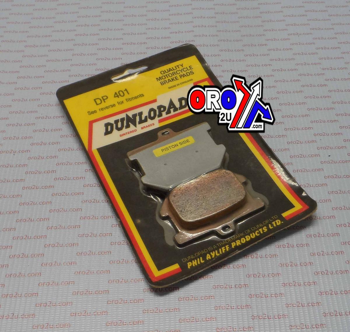BRAKE PADS SINTERED DP BRAKES, DP401 BRAKES Premium Sintered