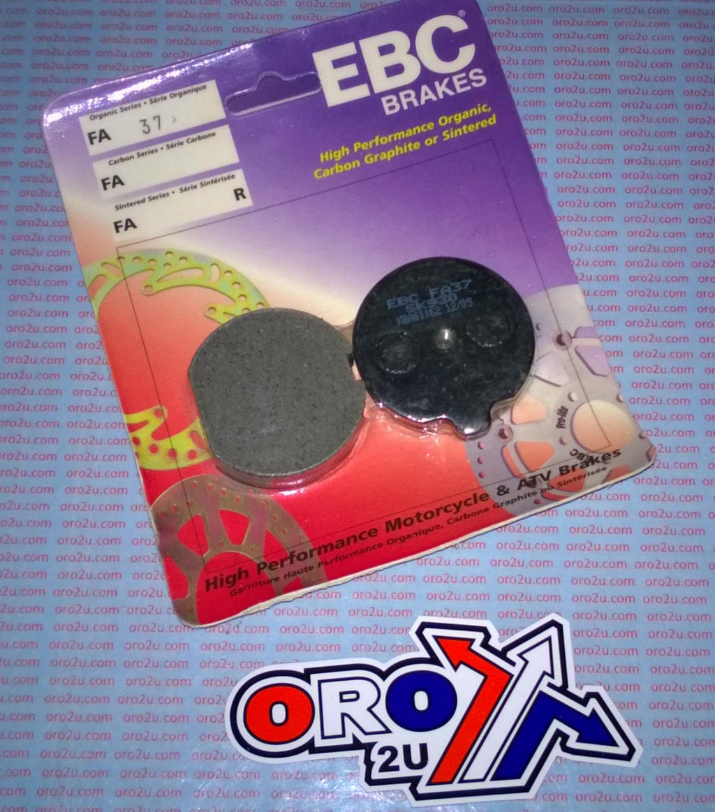 BRAKE PADS SEMI-METAL Z750, EBC FA037, FA37 KAWASAKI Z650