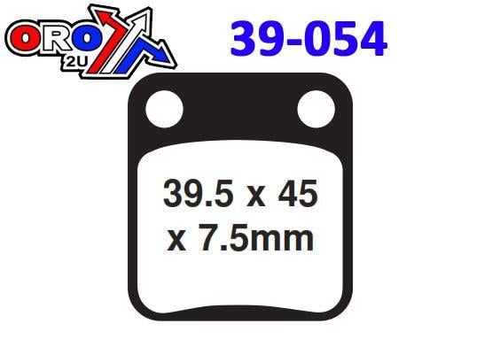 BRAKE PADS SINTERED RC-1, RENTHAL BP-115, BP115 WORKS, 39-054, 41-107.H.REN