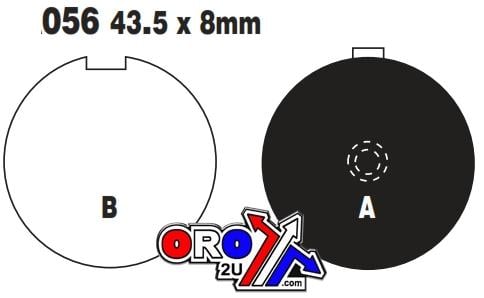 BRAKE PADS STD EBC FA56
