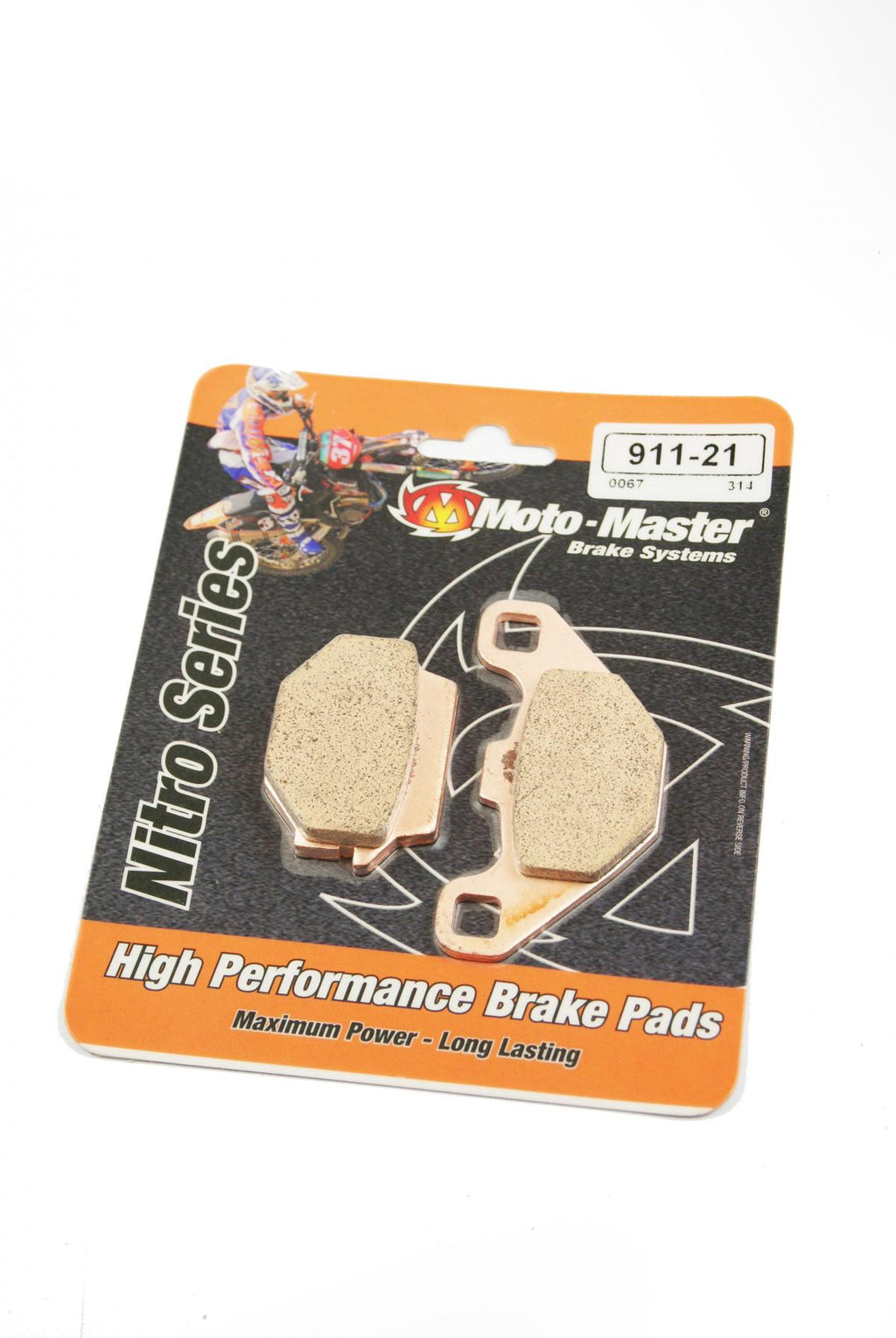 BRAKE PADS SINTERED NITRO, MOTO-MASTER 091121, 39-067