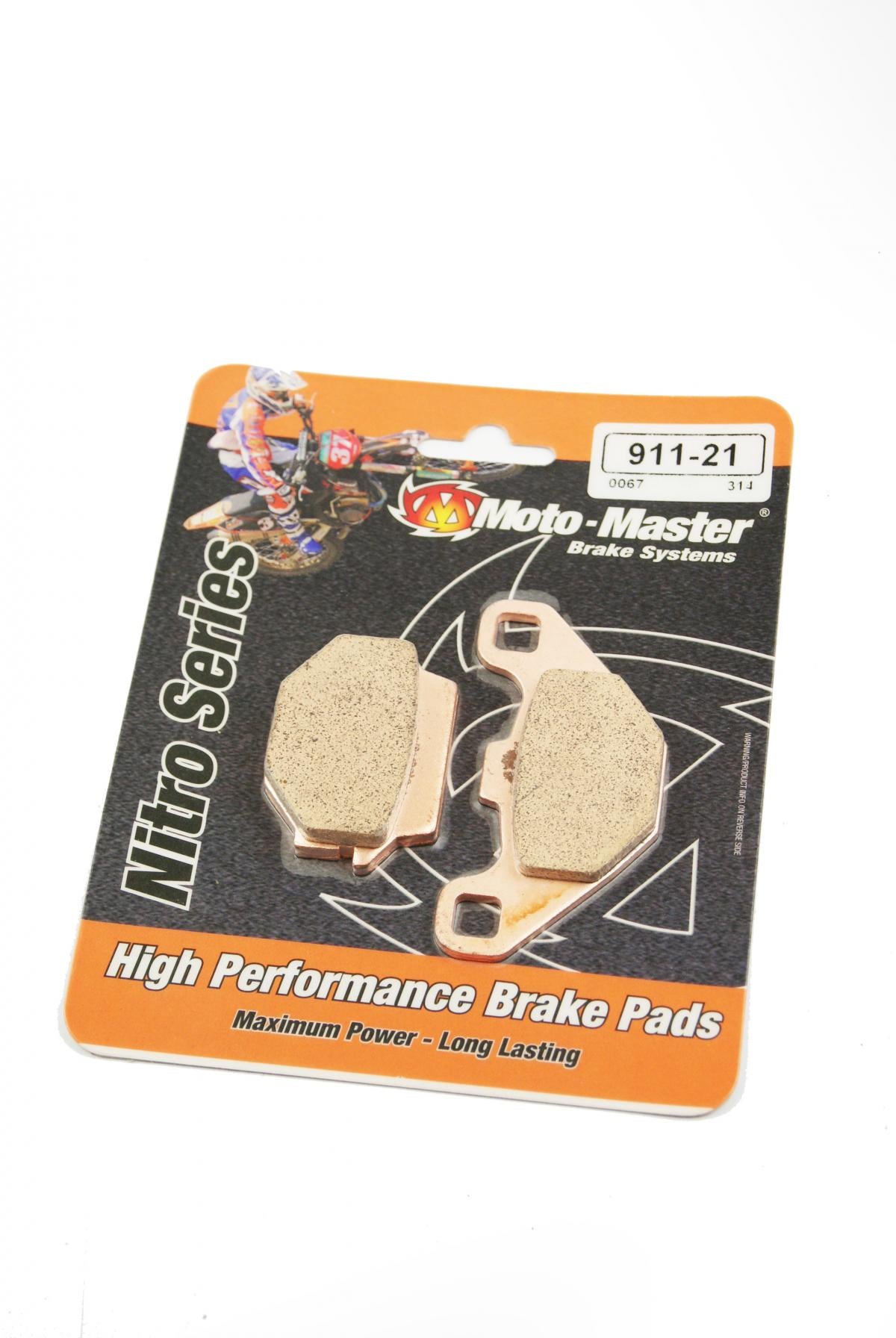 BRAKE PADS SINTERED NITRO, MOTO-MASTER 091121, 39-067