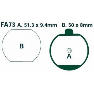 BRAKE PADS DISC VD417 1004170, S1016
