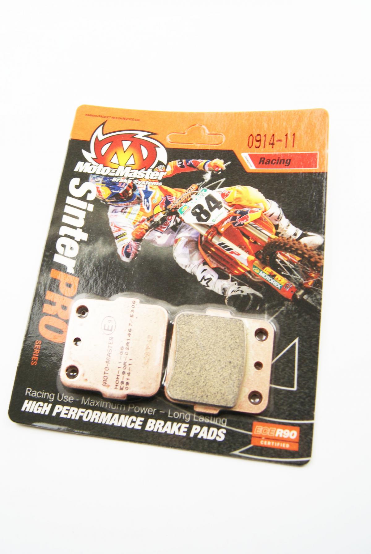 BRAKE PADS STD MOTO-MASTER, SEMI-METALLIC STD 091411