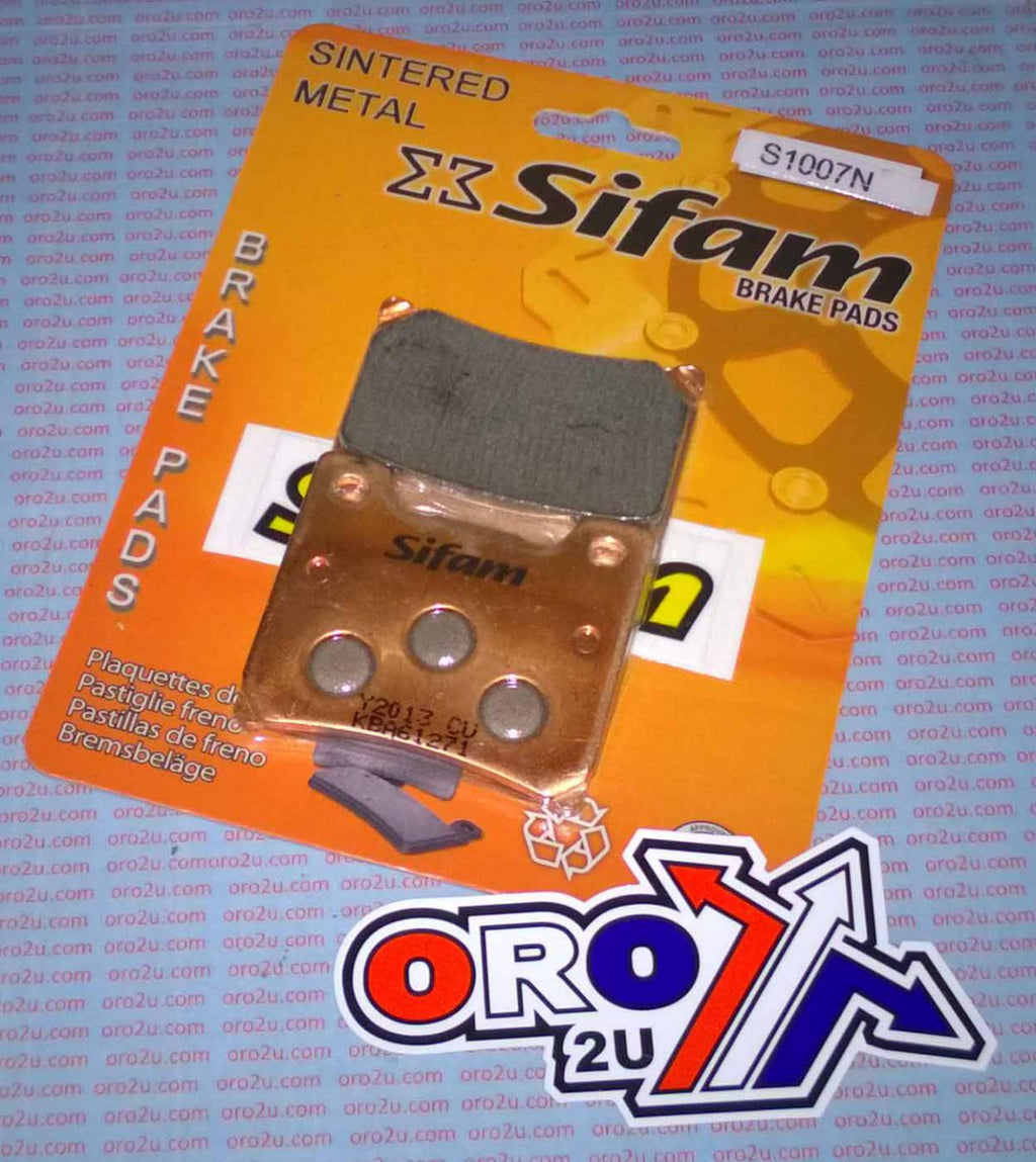 BRAKE PADS SINTERED METAL, SIFAM S1007N