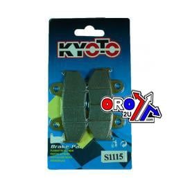 BRAKE PADS SEMI-METALLIC, KYOTO S1115 (EBC FA092)