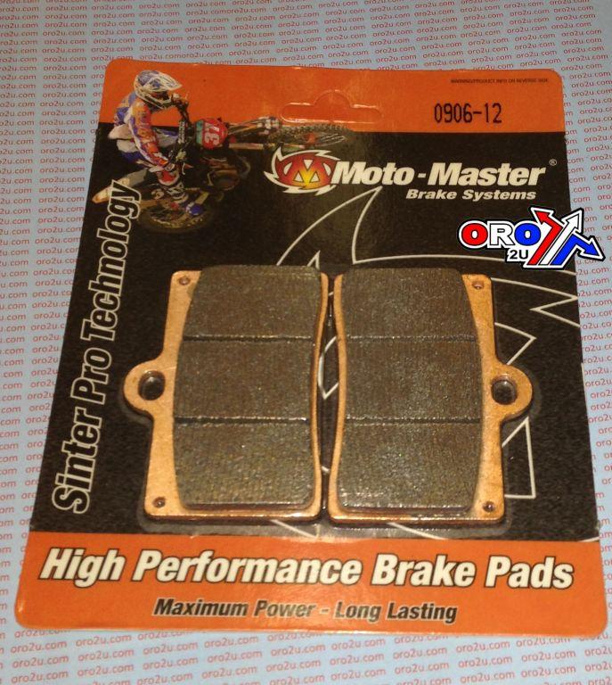 BRAKE PADS SINTERED RACING, MOTO-MASTER 090612, 39-095