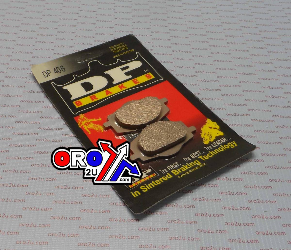 BRAKE PADS DP BRAKES HARD, DP406 BRAKES Premium Sintered