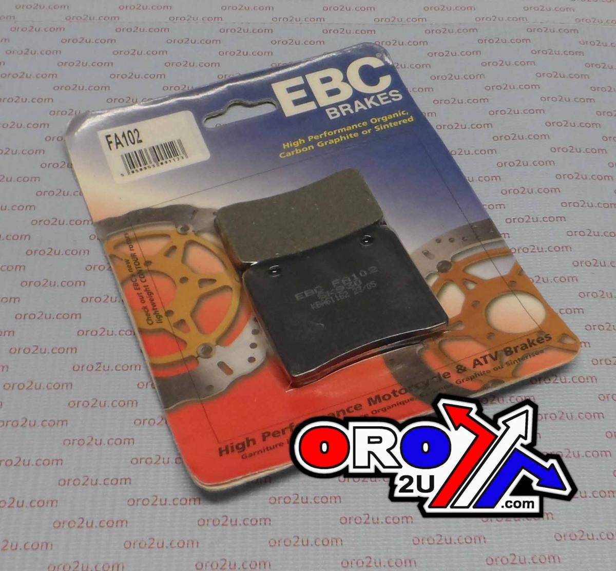 BRAKE PADS FA102 EBC