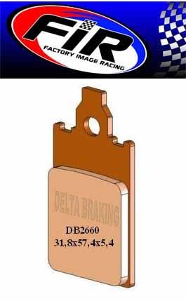 BRAKE PADS SINTERED METAL HS, MX-N HIGH FRICTION, DB2660-N