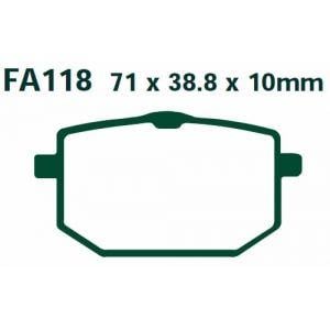 BRAKE PADS DISC DB2130, (EBC FA118,VESRAH VD245,S1088,1002450)