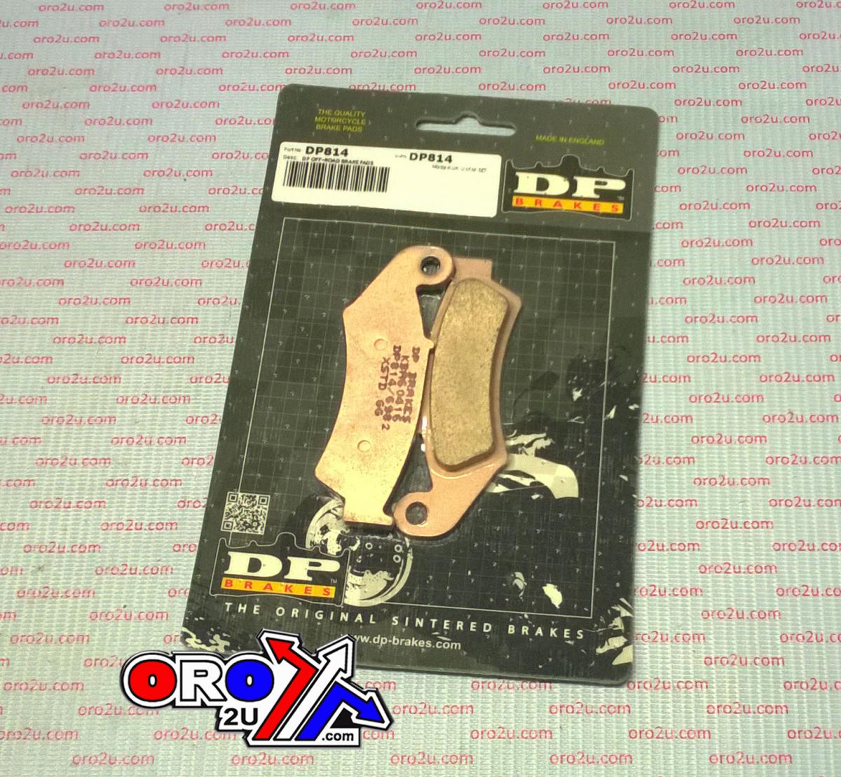 BRAKE PADS SINTERED DP BRAKES, DP814 Premium 41-814.H.DP, 39-125