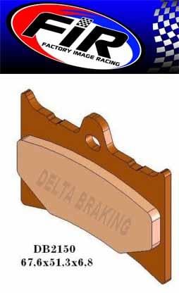 BRAKE PADS SEMI-METALLIC SM DB2150 SEMI