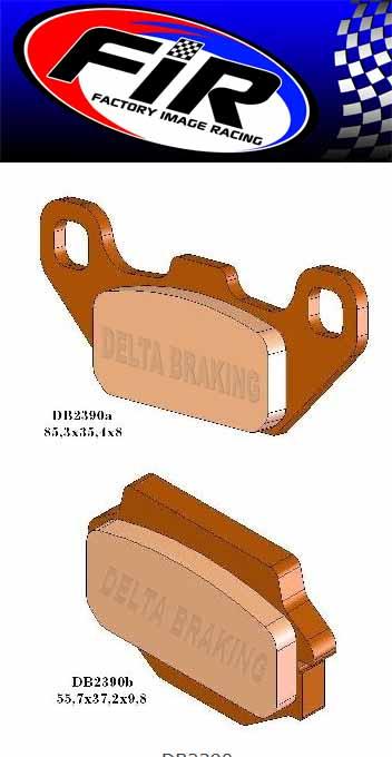 BRAKE PADS SINTERED METAL HD, QD-D EXTREME, DB2390 QD-D