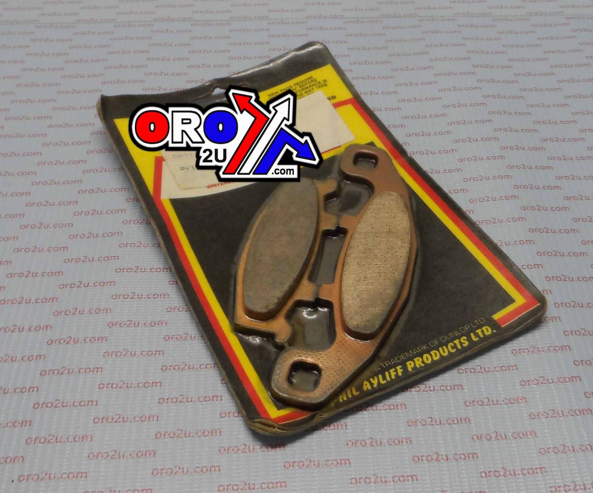 BRAKE PADS SINTERED DP BRAKES, DP314 Premium Sintered, 39-129