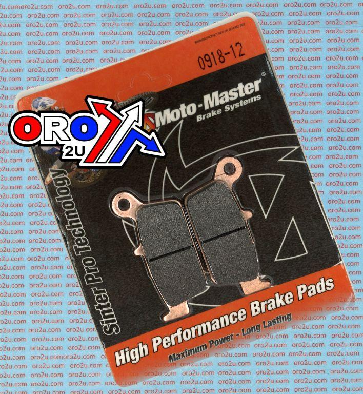 BRAKE PADS SINTERED RACING, MOTO-MASTER 091812 41-815.H.MM, 39-131