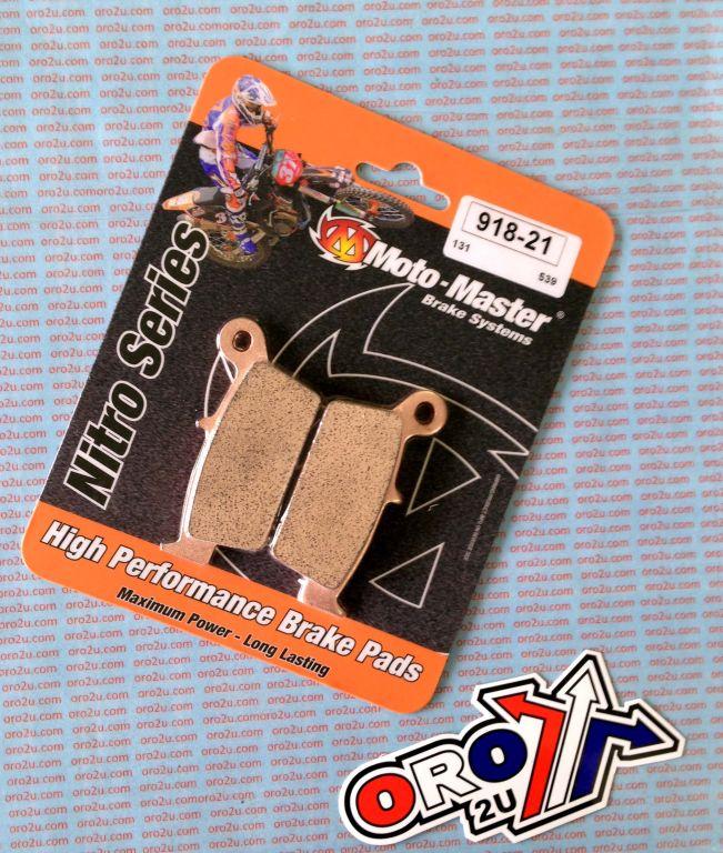 BRAKE PADS SINTERED NITRO, MOTO-MASTER 091821, 39-131