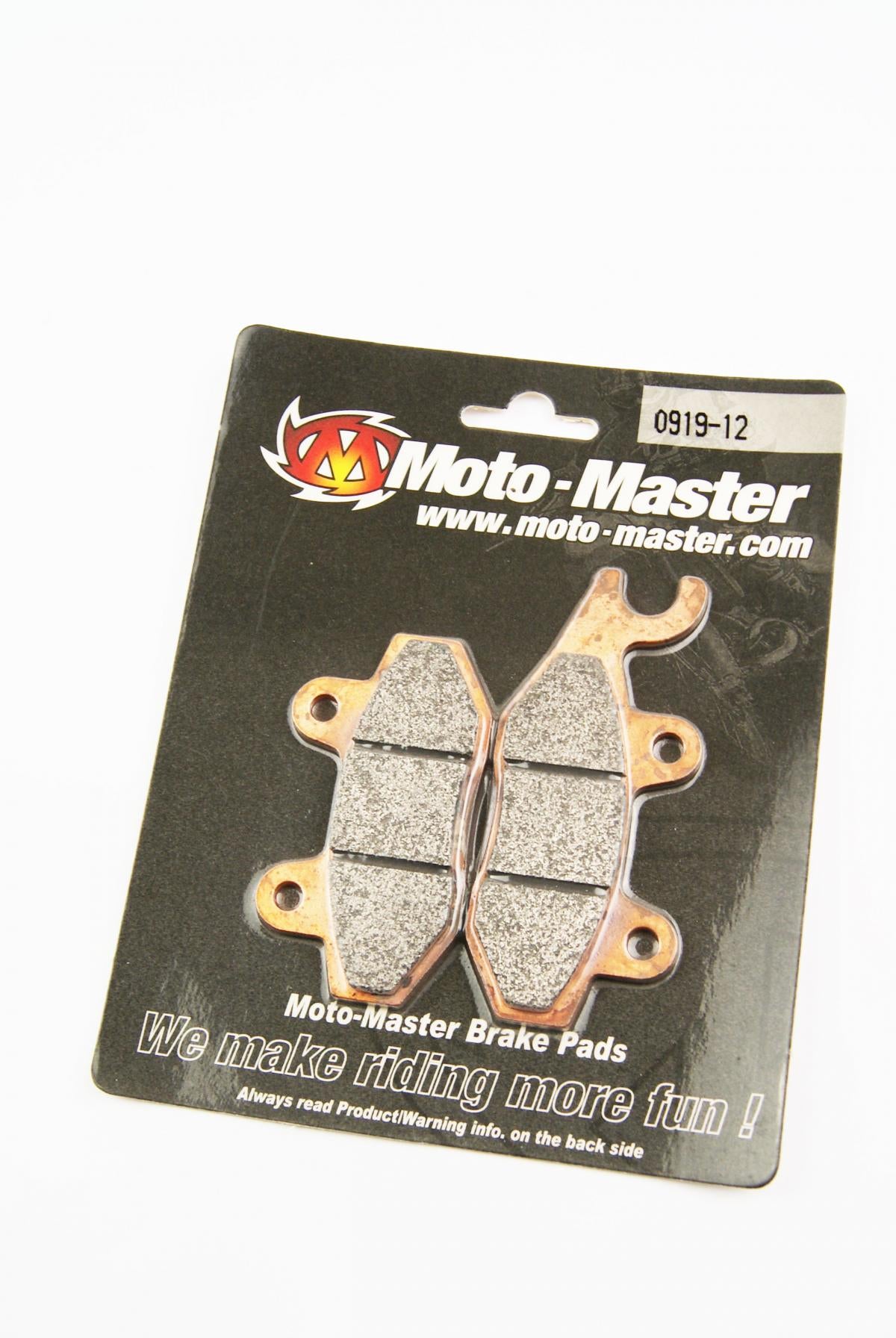 BRAKE PADS SINTERED RACING, MOTO-MASTER 091912, 39-135
