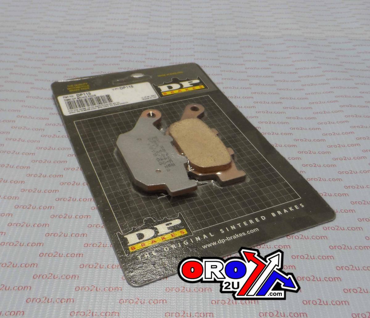 BRAKE PADS SINTERED DP BRAKES, DP115Premium 41-115.H.DP, 39-140