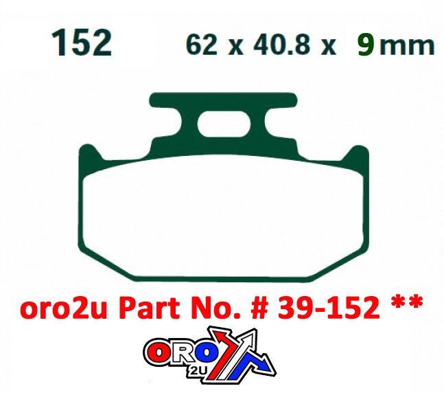 BRAKE PADS STD FA152 EBC