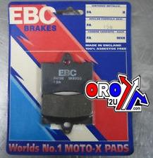 BRAKE PADS STD KEVLAR ORGANIC, EBC FA156 SEMI-METAL BLACK