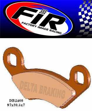 BRAKE PADS SINTERED METAL HD, QD-D EXTREME, BP046DDDD, DB2460 QD-D