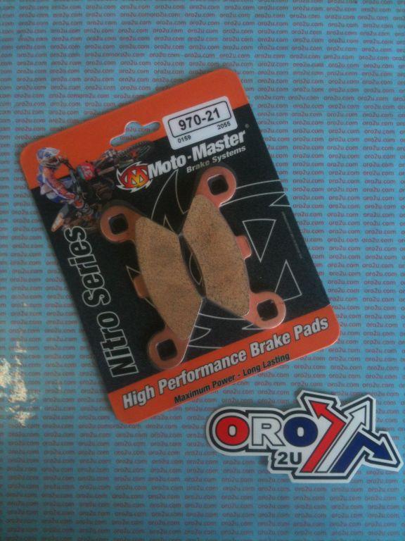 BRAKE PADS SINTERED NITRO, MOTO-MASTER 097021, 39-159, 41-902.H.NITRO