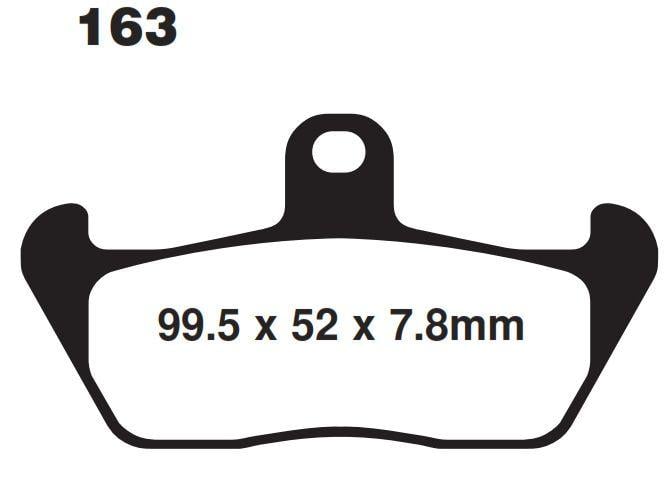 BRAKE PADS DISC VD929 VESRAH S1927