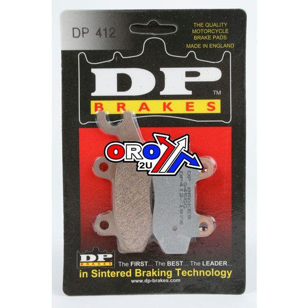 BRAKE PADS SINTERED DP BRAKES, DP412Premium 41-412.H.DP, 39-165