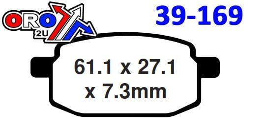 BRAKE PADS STD FA169 EBC