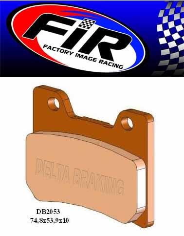 BRAKE PADS SEMI-METALLIC SM DB2053 SM, BP118SM0F