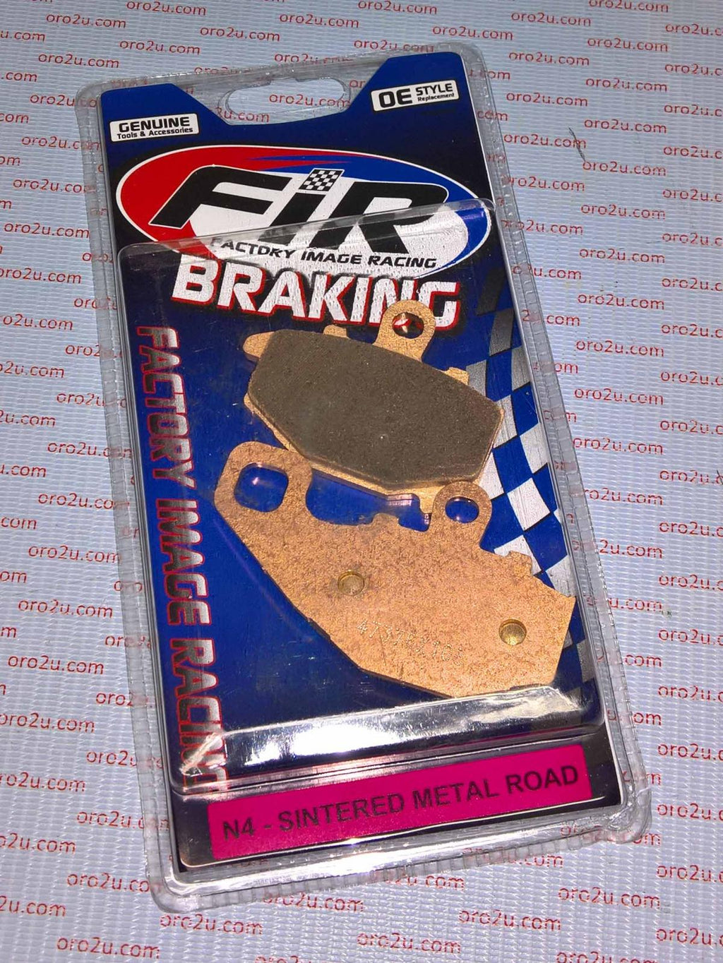 BRAKE PADS SINTERED METAL N4, HIGH FRICTION, BP108X00F