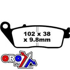 BRAKE PADS SINTERED METAL, SIFAM S1071AN (FA196)