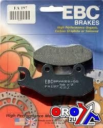 BRAKE PADS DISC EBC FA197
