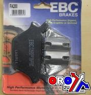 BRAKE PADS STD KEVLAR ORGANIC, EBC FA200 HARLEY DAVIDSON